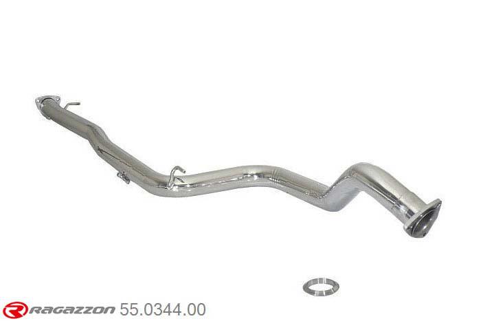 55.0344.00, Lancia Delta 2.0 Turbo HF Integrale 16V (144 / 147kW) 1989-1991, Stainless steel centre pipe group A - Oversized exhaust pipe diameter 70 mm - install with 55.0343.00 + 58.0604.00Oversized exhaust pipe diameter. Not compatible with the pipe diameter of the original line., To be instaled together with 55.0343.00 + 58.0604.00 pipe outer diameter 70mm