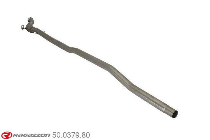 50.0379.80, Mini R60 Countryman ALL4 1.6 Cooper S (135kW) 2010-, Stainless steel flexible with centre pipe group NCut of the original centre silencer. For the installation on the original rear silencer is necessary to order a coupling, which is indicated in the catalogue. pipe outer diameter 60mm outer outlet diameter 55mm