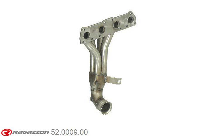 52.0009.00, Mini R56 Cooper 1.6 (88kW) 11/2006-, Stainless steel manifold 4-1 and cat replacement pipeCompatible with the original line. pipe outer diameter 35