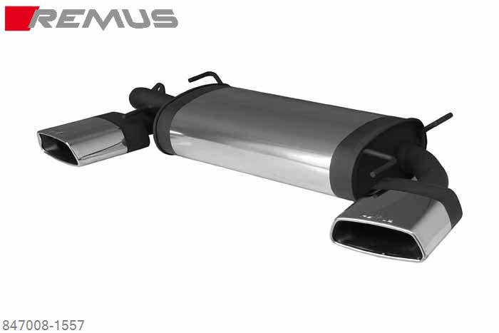 847008 1557, Subaru Impreza Hatchback WRX Sti, type G3, Year 2008- , 2.5l 221 kW (EJ25), Remus Sport exhaust L/R, with 2 tail pipes 185x85 mm