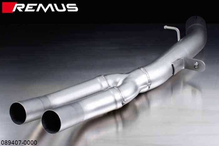 089407 0000, BMW X5 E70, Year 2007- , 3.0l si Year 200 kW (N52B30A), Year 2007- , 4.8l 261 kW, Year 2007-, Remus Connection tube for mounting on 3.0l si 200 kW model