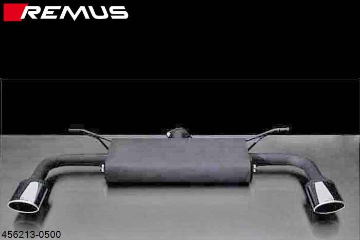 456213 0500, Mazda CX-5, FWD / AWD, type KE, Year 2013- , 2.2l CD 110 kW (SH), 2.2l CD 129 kW (SH), Remus Sport exhaust centered for L/R system (without tail pipes)