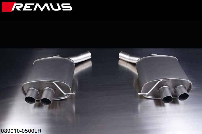 089010 0500LR, BMW 5 Series F10 Sedan / F11 Touring, Year 2010- , 535i 3.0l 225 kW (N55B30A), 535i xDrive 3.0l 225 kW (N55B30A), Remus Sport exhaust left and sport exhaust right (without tail pipes)