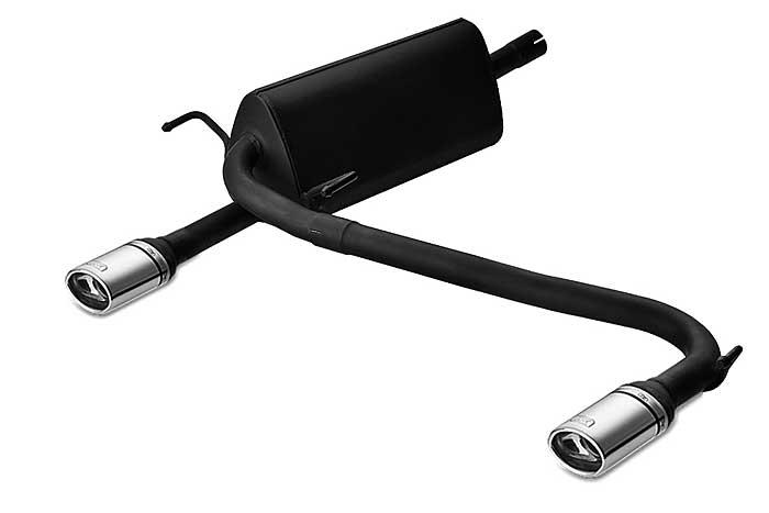 Ulter Sport, Einddemper L+R, Staal, Enkel Ovaal 95x65mm, Opel, ASTRA-H, 1.3CDTi 66kW, 1.7CDTi 59/74kW, 1.9CDTi 88/110kW, 2003-  HATCHBACK 5D. GTC WITHOUT CUT OUT IN BUMPER, Past op originele middendemper/katalysator