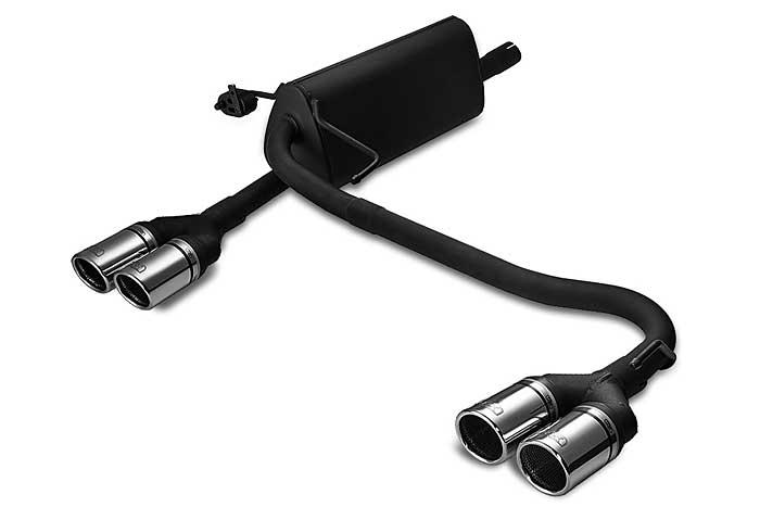 Ulter Sport, Einddemper L+R, Staal, Dubbel Rond 70mm, Opel, ASTRA-H, 1.4i 66kW, 1.6i 77kW, 1.8i 92kW, 2003-  COMBI, Past op originele middendemper/katalysator