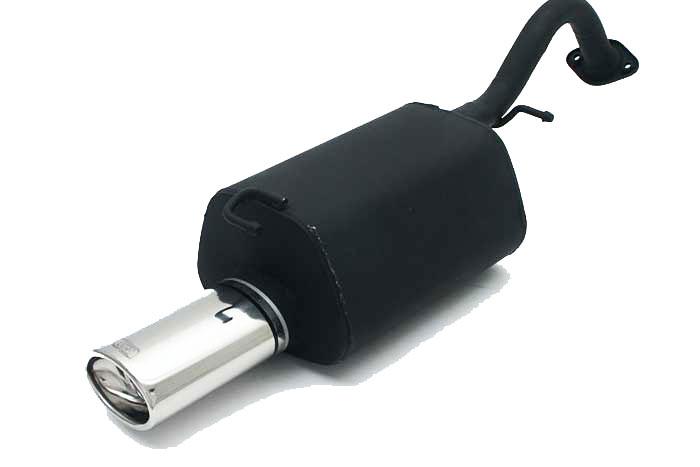 Ulter Sport, Einddemper, Staal, Enkel Ovaal 120x80mm, Toyota, COROLLA, 1.4 16V 71kW, 1.6 16V 81kW, 11/2001- 04, HATCHBACK   3D i 5D, Past op originele middendemper/katalysator