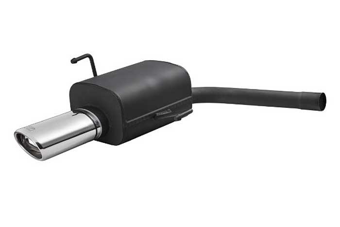 Ulter Sport, Einddemper, Staal, Enkel Ovaal 120x80mm, Opel, OPEL SIGNUM, 1.8 16V 90kW, 2.0 16V 129KW, 2.2 16V 114KW, 3.2 V6 155KW, 1.9 CDTi 88/110kW, 2.0 CDTi 74/85kW, 2.2 CDTi 92kW, 3.0 CDTI V6 114KW, Past op originele middendemper/katalysator