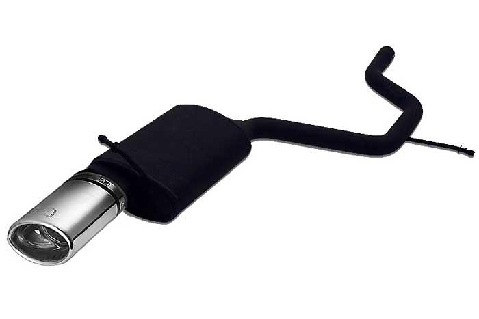 Ulter Sport, Einddemper, Staal, Enkel Ovaal 120x80mm, Ford, MONDEO, 1.8i 16V 81/92kW, 2.0i 16V 107kW, 10/00-06  SEDAN. HATCHBACK, Past op originele middendemper/katalysator