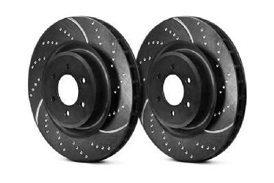 Diameter 310mm, Audi A8 quattro (D3/4E), 4.0 TDI 275 PK 2004-2005, EBC Gegroefde sport remschijven achteras, Voor modellen met TRW remklauwen aan de achteras, Geventileerde remschijf