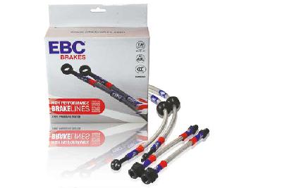 BLA2091-4L, Mini Mini Coupe (R58), 1.6 Cooper 2011-, EBC Metaal omvlochten remleidingen, 4-delige set