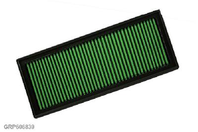 GRP606839, Green vervangingsluchtfilter paneel, VW, Passat 2 (32B), 1.6  TD, 70 pk, 1982-1988