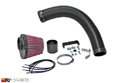 57-0672, K&N 57i Kit, Mitsubishi Colt, 1.3, 6/2004-2012, niet Turbo