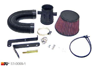 57-0068-1, K&N 57i Kit, Peugeot 205, 1.6 GTI, 102/103/115PK, 1983-10/1996, Gti + kat. niet voor ABS