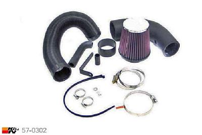 57-0302, K&N 57i Kit, Peugeot 206, 1.4 8V, 75PK, 1998-9/2005, 8V