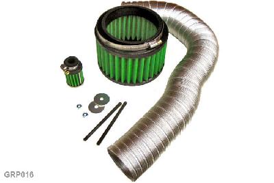 GRP016, Green intake kit, Renault Clio 1, 1,2L RL/RT/BE BOP (Panel filter), 1991-1998