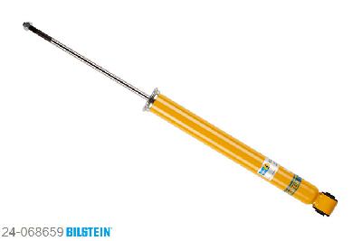 24-068659, Bilstein B6  Sport Schokdemper achteras, BMW 3 (E46), 325 xi,  330 xd,  330 xi, 06/2000-02/2005, with standard chassis / Front axle serie production spring seat must be used, Standaard lengte, geschikt voor gebruik met verlagingsveren tot -40mm