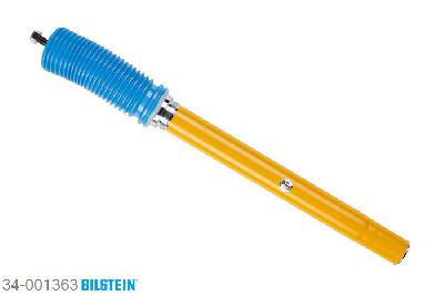 34-001363, Bilstein B6  Sport Schokdemper vooras, BMW 3 Convertible (E30), 316 i,  318 i,  318i,  320 i,  325 i, 12/1985-10/1993, with standard chassis / Front axle outside diameter strut 51 mm, Standaard lengte, geschikt voor gebruik met verlagingsveren tot -40mm