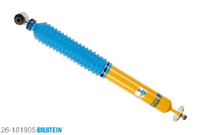 26-181905, Bilstein B6  adjustable10 Schokdemper achteras, BMW 3 Coupe (E46), "316 Ci,  318 Ci,  320 Cd,  320 Ci,  323 Ci,325 Ci,  328 Ci,  330 Cd,  330 ci", 04/1999-, with standard chassis, with M-technics, Standaard lengte, geschikt voor gebruik met verlagingsveren tot -40mm