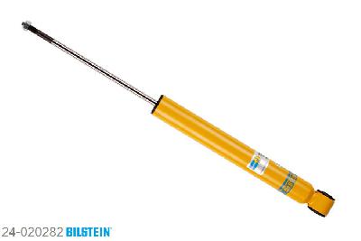 24-020282, Bilstein B6  Sport Schokdemper achteras, BMW 3 Touring (E30), 316 i,  318 i,  320 i,  324 td,  325 i, 07/1987-06/1994, Front axle outside diameter strut  45 mm, Standaard lengte, geschikt voor gebruik met verlagingsveren tot -40mm