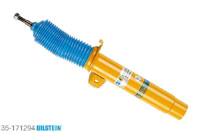 35-171294, Bilstein B6  Sport Schokdemper vooras links, BMW X1 (E84), "xDrive 20 d,  xDrive 25 d,  xDrive18d,xDrive20d,  xDrive20i,  xDrive23d,xDrive25i,  xDrive28i", 03/2009-, Standaard lengte, geschikt voor gebruik met verlagingsveren tot -40mm