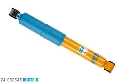 24-060646, Bilstein B6  Sport Schokdemper achteras, Fiat PUNTO (188), "1.2 16V 80,  1.2 60,  1.2 Bifuel,1.2 Natural Power,  1.3 JTD 16V,  1.4,1.4 Flex,  1.8 130 HGT,  1.8 Flex,1.9 DS 60,  1.9 JTD,  1.9 JTD 80", 09/1999-, Standaard lengte, geschikt voor gebruik met verlagingsveren tot -40mm
