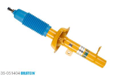 35-051404, Bilstein B6  Sport Schokdemper vooras rechts, Ford FOCUS Saloon (DFW), "1.4 16V,  1.6 16V,  1.8 16V,  1.8 TDCi,1.8 TDdi,  1.8 Turbo DI / TDDi,  2.0 16V", 02/1999-03/2005, Standaard lengte, geschikt voor gebruik met verlagingsveren tot -40mm