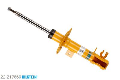 22-217660, Bilstein B6  Sport Schokdemper vooras rechts, Ford KA, 1.3 TDCi, 10/2008-, Opening Temperature Shorten by, with standard chassis, mark: ZFA, Standaard lengte, geschikt voor gebruik met verlagingsveren tot -40mm