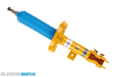 35-232599, Bilstein B6  Sport Schokdemper vooras rechts, Hyundai i40, 1.6 GDI,  1.7 CRDi,  2.0 GDI, 03/2012-, Standaard lengte, geschikt voor gebruik met verlagingsveren tot -40mm