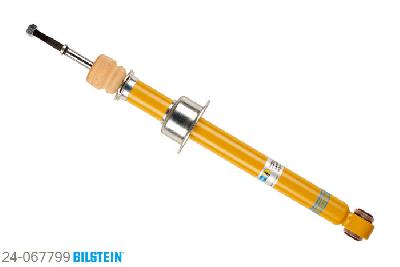24-067799, Bilstein B6  Sport Schokdemper vooras, Jaguar S-TYPE (CCX), 3.0 V6,  4.0 V8, 01/1999-10/2007, without electronic suspension control, mono-tube, Standaard lengte, geschikt voor gebruik met verlagingsveren tot -40mm