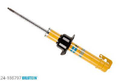 24-186797, Bilstein B6  4600 Schokdemper vooras, Jeep COMMANDER, 3.0 CRD,  3.7 V6,  4.7 V8,  5.7 V8, 09/2005-12/2010, with standard chassis, Standaard lengte, geschikt voor gebruik met verlagingsveren tot -40mm