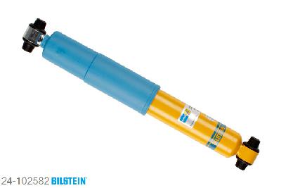 24-102582, Bilstein B6  Sport Schokdemper achteras, Mazda 6 (GG), 1.8,  2.0,  2.0 DI,  2.3, 06/2002-08/2007, with standard chassis, Standaard lengte, geschikt voor gebruik met verlagingsveren tot -40mm
