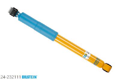 24-232111, Bilstein B6  Sport Schokdemper achteras, Mazda 6 (GH), "1.8 MRZ,  2.0 MRZ,  2.0 MRZ-CD,  2.0 MZR,2.2 D,  2.2 MRZ-CD,  2.5 MRZ", 08/2007-, Standaard lengte, geschikt voor gebruik met verlagingsveren tot -40mm