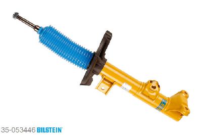 35-053446, Bilstein B6  Sport Schokdemper vooras, Mercedes C-CLASS (W203), "C 180,  C 180 Kompressor,  C 200 CDI,C 200 CGI Kompressor,  C 200 Kompressor,C 220 CDI,  C 230,  C 230 Kompressor,C 240,  C 270 CDI,  C 280,  C 3.5,  C 320,C 320 CDI,  C 350", 05/2000-02/2007, Spacers required for several wheel/tyre combinations, with standard chassis, without ride height adjustment, Standaard lengte, geschikt voor gebruik met verlagingsveren tot -40mm
