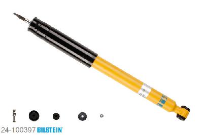 24-100397, Bilstein B6  Sport Schokdemper vooras, Mercedes C-CLASS Estate (S202), "C 180 T,  C 200 T,  C 200 T CDI,  C 200 T D,C 200 T Kompressor,  C 220 T CDI,C 220 T D,  C 230 T,  C 230 T Kompressor,C 240 T,  C 250 T Turbo-D,  C 280 T", 06/1996-03/2001, without ride height adjustment, Standaard lengte, geschikt voor gebruik met verlagingsveren tot -40mm