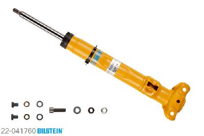 22-041760, Bilstein B6  Sport Schokdemper vooras, Mercedes SL (R129), "280,  320,  500,  55 AMG,  60 AMG,  600,600 SL", 02/1992-10/2001, without ADS, Standaard lengte, geschikt voor gebruik met verlagingsveren tot -40mm