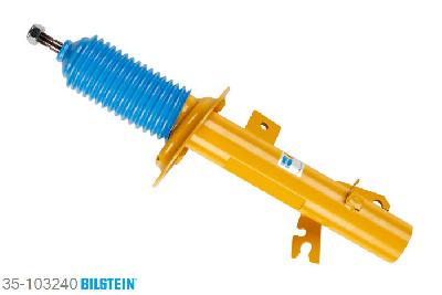 35-103240, Bilstein B6  Sport Schokdemper vooras rechts, Mini MINI (R50, R53), 1.4,  Cooper S, 03/2002-09/2006, mark: R50,R53, Standaard lengte, geschikt voor gebruik met verlagingsveren tot -40mm