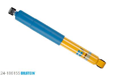 24-186155, Bilstein B6  4600 Schokdemper achteras, Nissan NAVARA (D40), "2.5 dCi,  2.5 dCi 4WD,  2.8 D 4WD,3.0 dCi 4WD", 01/2005-, with standard chassis, Standaard lengte, geschikt voor gebruik met verlagingsveren tot -40mm