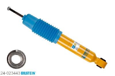 24-023443, Bilstein B6  Sport Schokdemper achteras, Nissan PRIMERA Hatchback (P11), 1.6 16V,  1.8 16V,  2.0 16V,  2.0 TD, 09/1996-07/2002, Country Vers. Hub Length [mm] / Rear axle Vehicle Production Country: Japan, Standaard lengte, geschikt voor gebruik met verlagingsveren tot -40mm