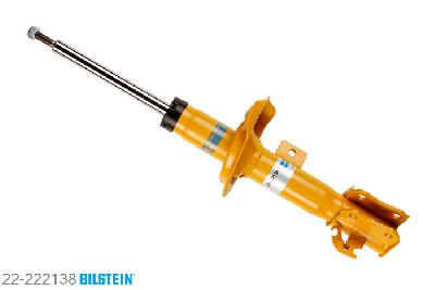 22-222138, Bilstein B6  Sport Schokdemper vooras rechts, Opel AGILA, 1.0,  1.0 LPG,  1.2,  1.2 LPG,  1.3 CDTI, 04/2008-, Standaard lengte, geschikt voor gebruik met verlagingsveren tot -40mm