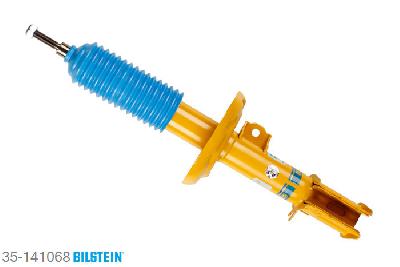 35-141068, Bilstein B6  Sport Schokdemper vooras links, Opel MERIVA, "1.3 CDTI,  1.4 16V Twinport,1.4 16V Twinport LPG,  1.6,  1.6 16V,1.6 Turbo,  1.7 CDTI,  1.7 DTI,  1.8", 05/2003-05/2010, Standaard lengte, geschikt voor gebruik met verlagingsveren tot -40mm