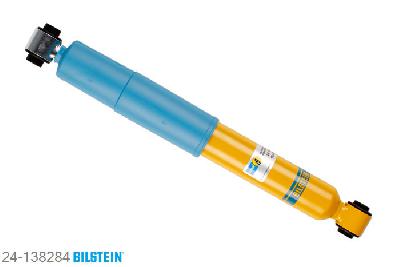 24-138284, Bilstein B6  Sport Schokdemper achteras, Peugeot 207 Saloon, "1.4,  1.4 Bioflex,  1.6 Bioflex,  1.9 XSD,2.0 HDi", 12/2007-, with standard chassis / Front axle strutdiameter 47 mm, Standaard lengte, geschikt voor gebruik met verlagingsveren tot -40mm