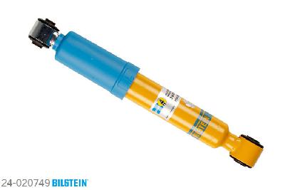 24-020749, Bilstein B6  Sport Schokdemper achteras, Peugeot 306 Hatchback (7A, 7C, N3, N5), "1.1,  1.4,  1.6,  1.8,  1.8 16V,  1.8 D,1.9 D,  1.9 DT,  2.0 16V,  2.0 HDI 90,2.0 S16,  2.0 XSi", 05/1993-05/2001, without sport chassis, Standaard lengte, geschikt voor gebruik met verlagingsveren tot -40mm