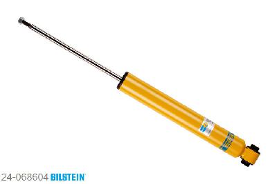 24-068604, Bilstein B6  Sport Schokdemper achteras, Peugeot 307 Break (3E), "1.4,  1.4 16V,  1.4 HDi,  1.6 16V,1.6 BioFlex,  1.6 HDi,  1.6 HDi 110 FAP,2.0,  2.0 16V,  2.0 HDI 110,2.0 HDi 135 FAP,  2.0 HDI 90", 03/2002-, Standaard lengte, geschikt voor gebruik met verlagingsveren tot -40mm