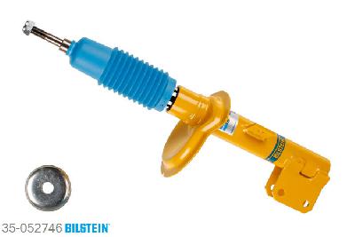 35-052746, Bilstein B6  Sport Schokdemper vooras, Peugeot 307 SW (3H), "1.4,  1.4 16V,  1.6 16V,  1.6 BioFlex,  1.6 D,1.6 HDi 110,  2.0 16V,  2.0 HDI 110,2.0 HDi 135,  2.0 HDI 90", 03/2002-, Standaard lengte, geschikt voor gebruik met verlagingsveren tot -40mm