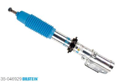 35-046929, Bilstein B6  Sport Schokdemper vooras links, Porsche 911 (993), "3.6 Carrera,  3.6 Carrera 4,  3.6 Turbo 4,3.8 Carrera,  3.8 Carrera 4", 10/1993-09/1997, with standard chassis / Front axle serie production spring seat must be used, Standaard lengte, geschikt voor gebruik met verlagingsveren tot -40mm