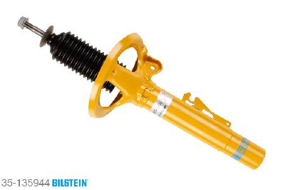 35-135944, Bilstein B6  Sport Schokdemper vooras rechts, Porsche 911 Convertible (997), "3.6 Carrera 4,  3.6 Turbo,  3.8 Carrera 4GTS,3.8 Carrera 4S,  3.8 Carrera S S4,3.8 Turbo,  3.8 Turbo S", 04/2005-, without electronic suspension control, with standard chassis, without PASM, Standaard lengte, geschikt voor gebruik met verlagingsveren tot -40mm