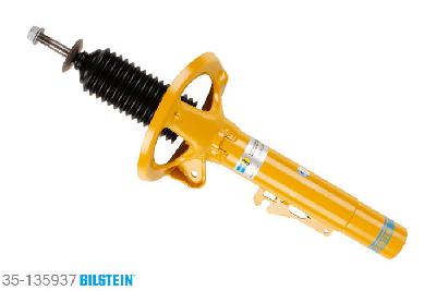 35-135937, Bilstein B6  Sport Schokdemper vooras links, Porsche 911 Targa (997), 3.6 Carrera 4,  3.8 Carrera 4S, 07/2006-, without electronic suspension control, with standard chassis, without PASM, Standaard lengte, geschikt voor gebruik met verlagingsveren tot -40mm
