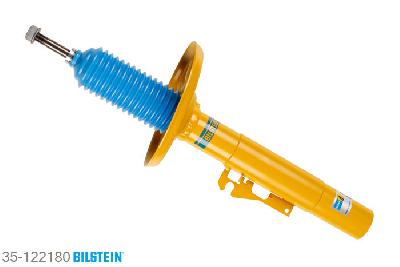 35-122180, Bilstein B6  Sport Schokdemper vooras, Porsche BOXSTER (987), 2.7,  2.9,  S 3.2,  S 3.4,  Spyder 3.4, 11/2004-, without PASM, Standaard lengte, geschikt voor gebruik met verlagingsveren tot -40mm