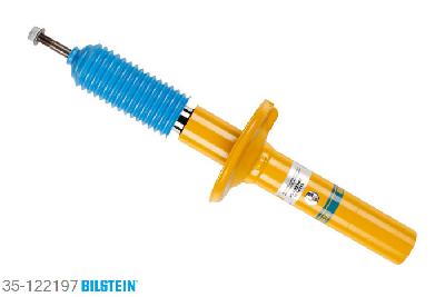 35-122197, Bilstein B6  Sport Schokdemper achteras, Porsche CAYMAN, 2.7,  2.9,  R 3.4,  S 3,4 Sport,  S 3.4, 11/2005-, without PASM, Standaard lengte, geschikt voor gebruik met verlagingsveren tot -40mm