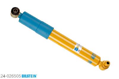24-026505, Bilstein B6  Sport Schokdemper achteras, Renault MEGANE Scenic (JA0/1_), "1.4 i,  1.6 e,  1.6 i,  1.9 D,  1.9 dT,1.9 dTi", 01/1997-09/1999, manual transmission / Front axle fixing hole pitches 54 mm, Standaard lengte, geschikt voor gebruik met verlagingsveren tot -40mm
